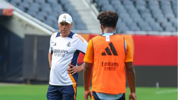 Saat Sesi Latihan Madrid, Ini Kesan Ancelotti ke Endrick