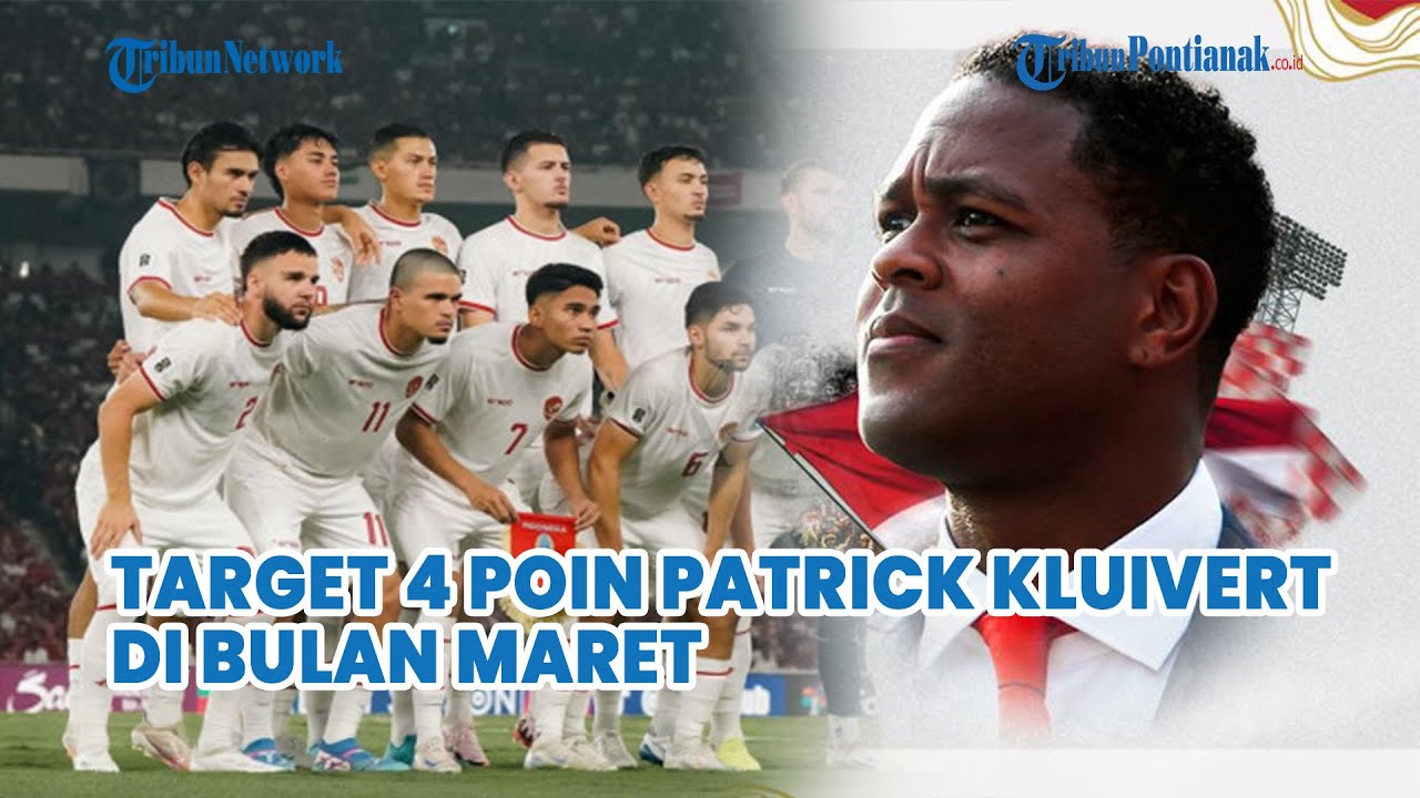 Patrick Kluivert Bulan Maret Target 4 Poin